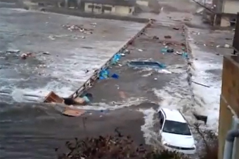 津波による避難