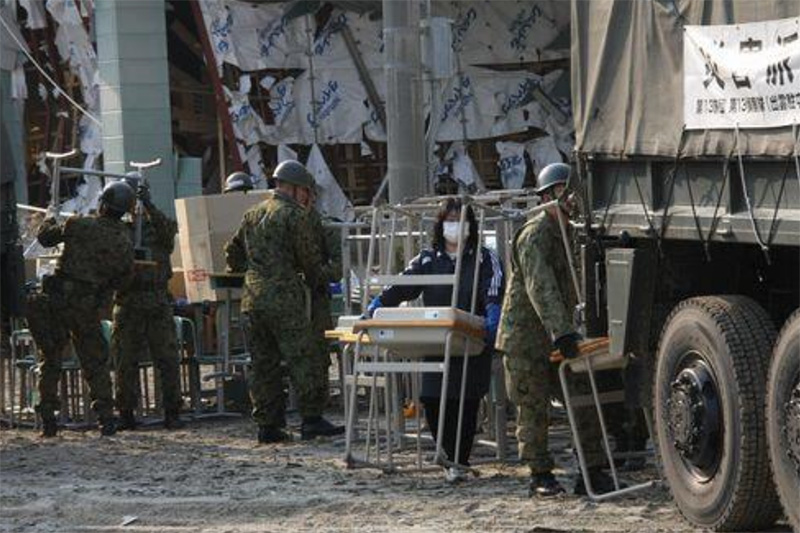 学校再開の支援